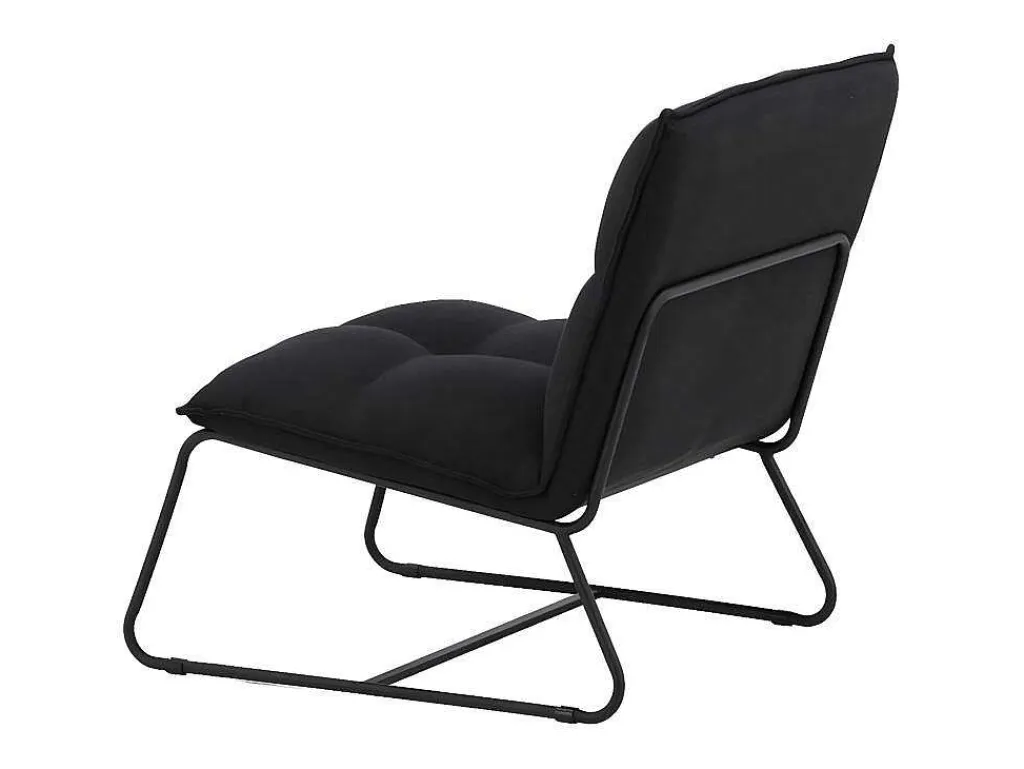Madison Fauteuil Zwart.-Vente-unique Best