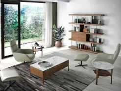Marmer Effect Glasvezel Hoektafel 2047-Angel Cerda New