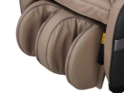 Massagestoel Kasou Van Kunstleer Met Led-Verlichting - Met Bluetooth - Beige-Vente-unique Clearance