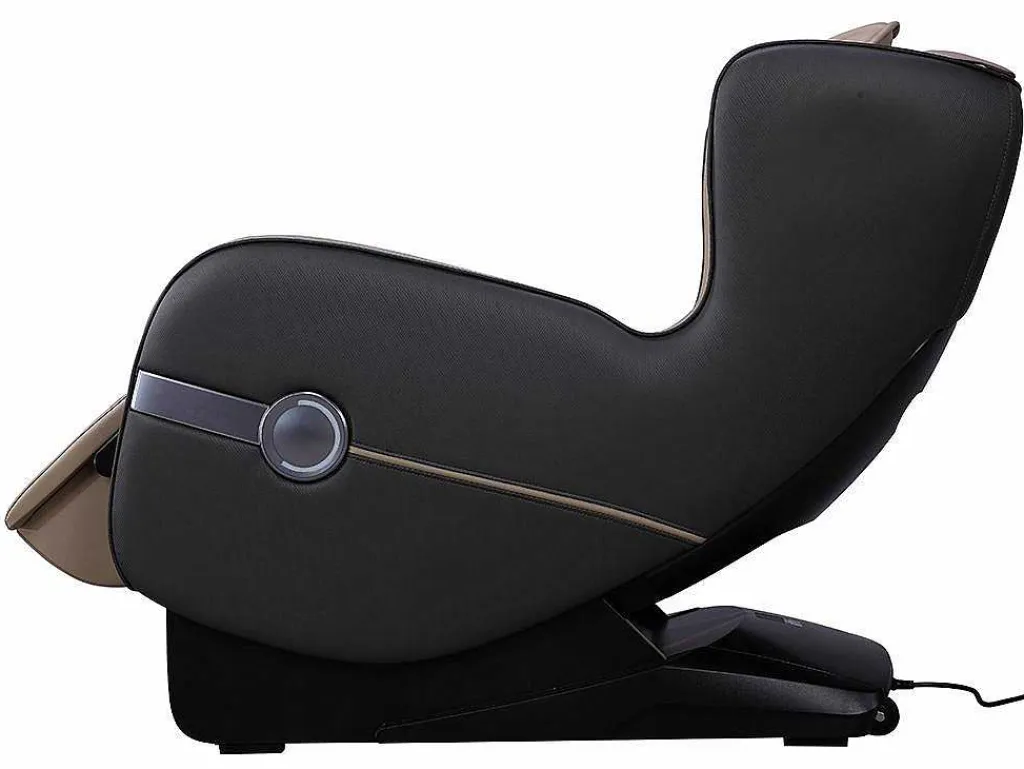 Massagestoel Kasou Van Kunstleer Met Led-Verlichting - Met Bluetooth - Beige-Vente-unique Clearance