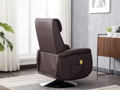 Massagestoel Kostas Van Kunstleer - Bruin-Vente-unique Sale