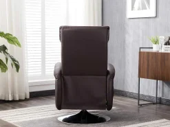 Massagestoel Kostas Van Kunstleer - Bruin-Vente-unique Sale