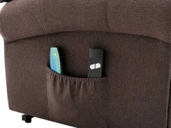 Massagestoel Met Elektrische Sta-Op Functie - Bruin - Lovari-Vente-unique Discount