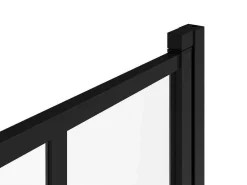 Mat Zwart Badscherm - 80 X 140 Cm - Urbanik-Shower & Design Sale