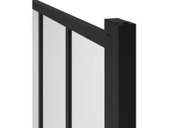 Mat Zwart Badscherm - 80 X 140 Cm - Urbanik-Shower & Design Sale