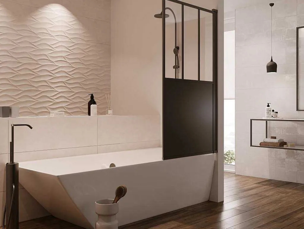 Mat Zwart Badscherm - 80 X 140 Cm - Urbanik-Shower & Design Sale