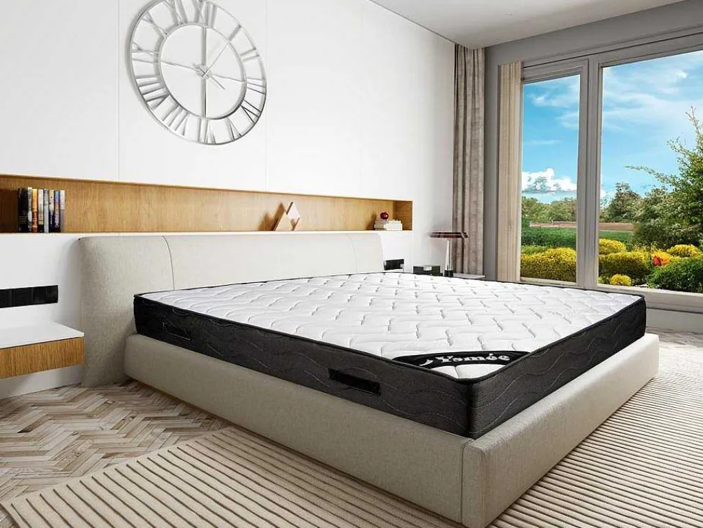 Matras 160 X 200 Cm Met Pocketveren Met 7 Zones En Vormgeheugen, Dikte 24 Cm - Merisi Van Ysmee-Ysmée Hot