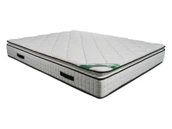 Matras 180 X 200 Cm Schuim En Tijk Van Bamboe, Dikte 23 Cm - Adana Van-NATUREA Best