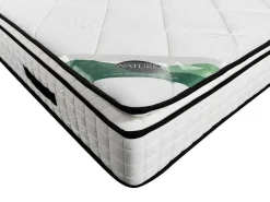 Matras 180 X 200 Cm Schuim En Tijk Van Bamboe, Dikte 23 Cm - Adana Van-NATUREA Best