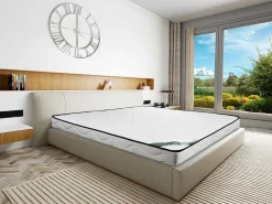 Matras 160 X 200 Cm Schuim Tijk Van Bamboe, Dikte 15 Cm - Kanani Van-NATUREA New