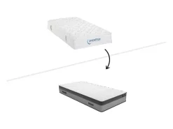 Matras Met Pocketveren En Vormgeheugen 90X190Cm Dikte 24Cm - Illusion Van-DREAMEA
