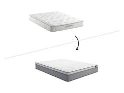 Matras 140X 190Cm Met Pocketveren 22Cm Dik - Senerite Van Ysmee-Ysmée Outlet