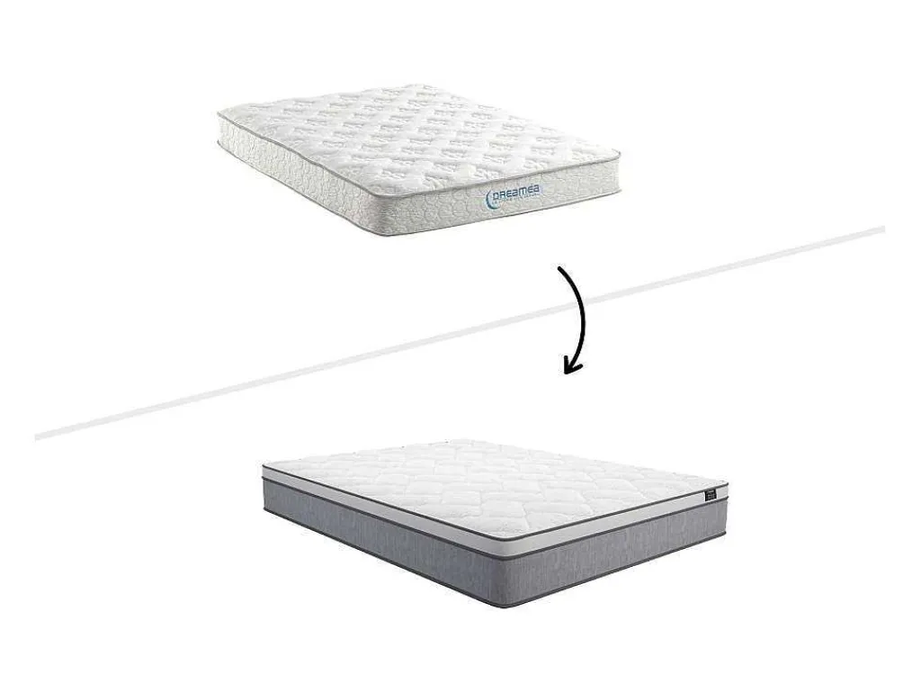Matras 140X 190Cm Met Pocketveren 22Cm Dik - Senerite Van Ysmee-Ysmée Outlet