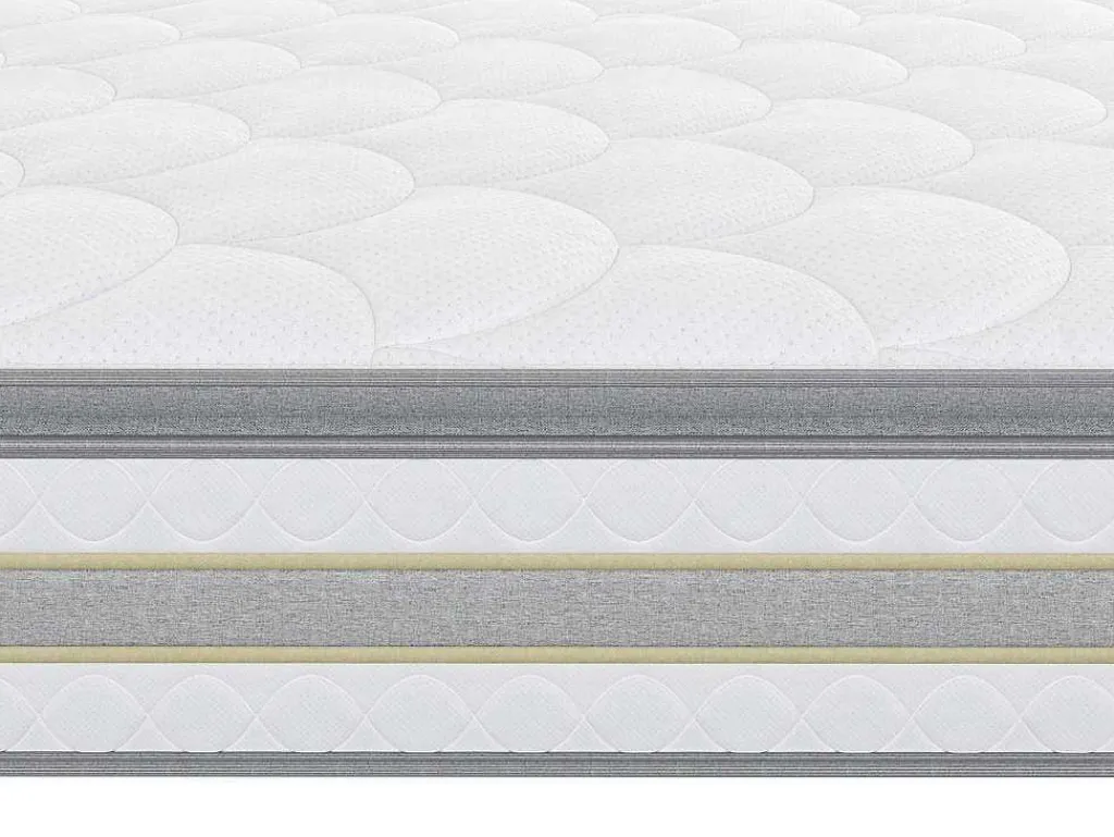 Matras 140X 190Cm Met Pocketveren En Geintegreerd Topmatras Dikte 29Cm - Canterbury Van Ysmee-Ysmée