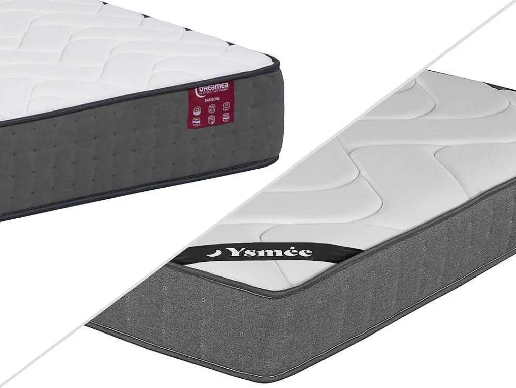 Matras 140X 190Cm Pocketveren 5 Zones Memoryfoam Dikte 23Cm - Babylone Van Dreamea-Ysmée Sale