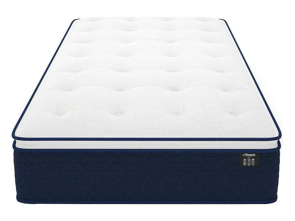 Matras 90X190Cm Met Pocketveren En Bijpassende Topmatras Dikte 24Cm - Altier Van Dreamea-Ysmée Online