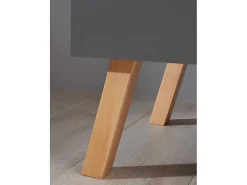 Matsbaby Luiertafel 2 Deuren, 1 Open Vak Grijs.-Vente-unique