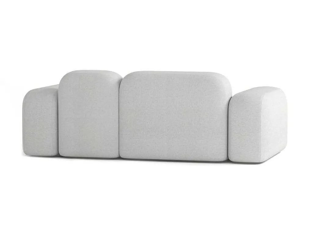 Max Modulaire Bank 2 Zits Lichtgrijs-Atio Hot