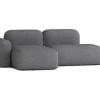 Max Modulaire Bank 3 Zits Donkergrijs-Atio Best