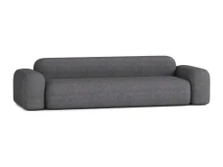 Max Modulaire Bank 4 Zits Donkergrijs-Atio Sale