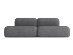 Max Modulaire Bank 4 Zits Donkergrijs-Atio