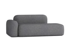 Max Modulaire Bank 2/3 Zits Donkergrijs-Atio Discount
