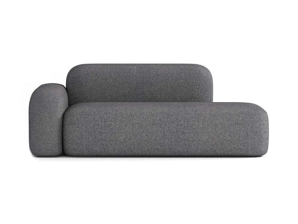 Max Modulaire Bank 2/3 Zits Donkergrijs-Atio Discount