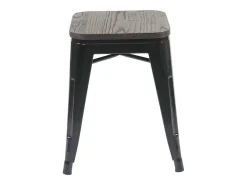 Mcw-A73 Kruk (Set Van 2) Houten Zitting, Zwart-Vente-unique Outlet