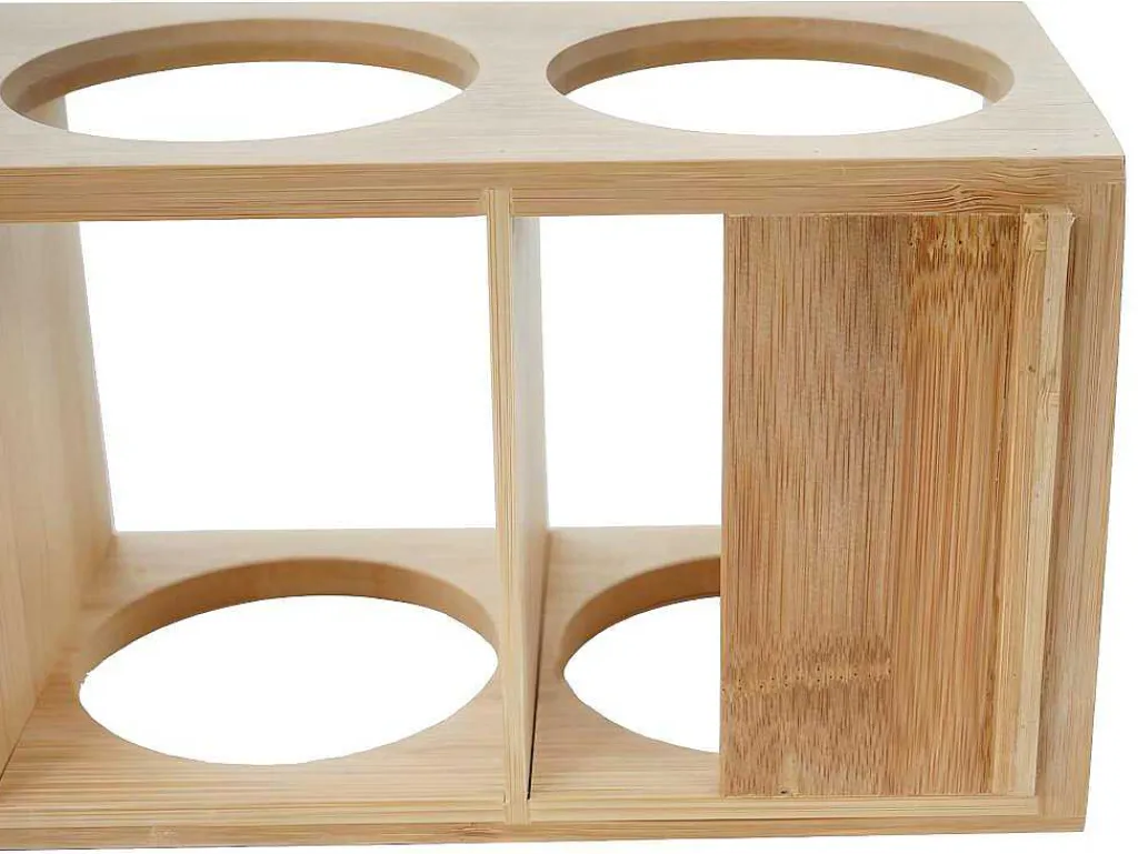 Mcw-B89 Bamboe Wijnrek, 4 Stuks-Vente-unique Clearance