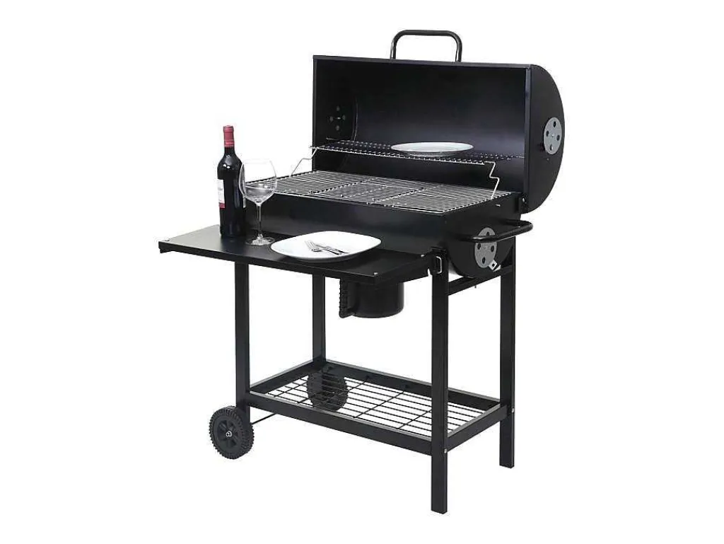 Mcw-F70 Barbecuetrolley Met Deksel En Plank-Vente-unique Clearance