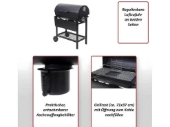 Mcw-F70 Barbecuetrolley Met Deksel En Plank-Vente-unique Clearance