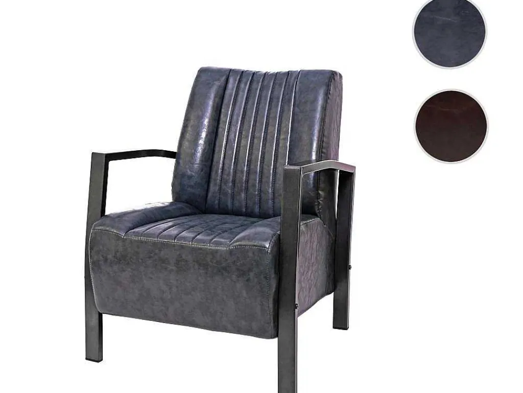 Mcw-H10 Fauteuil, Vintage Grijs-Vente-unique Online