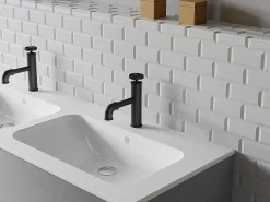 Mechanische Mengkraan - H19,6 Cm - Matzwart - Kapuas-Shower & Design Hot