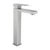 Mechanische Mengkraan Met Vierkante Vorm Van Roestvrij Staal - Geborsteld Nikkel - H31 Cm - Canilas-Shower & Design Outlet