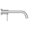 Mechanische Mengkraan Voor Inbouw Met Afgerond Uiteinde - Kleur: Geborsteld Nikkel - Lozoya-Shower & Design Online
