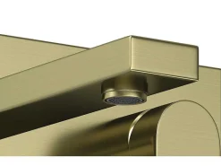 Mechanische Mengkraan Voor Inbouw Vierkant - Goudkleurig Met Satijnglans - Vistula-Shower & Design Discount
