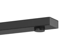 Mechanische Mengkraan Voor Inbouw Vierkant - Matzwart - Vistula-Shower & Design