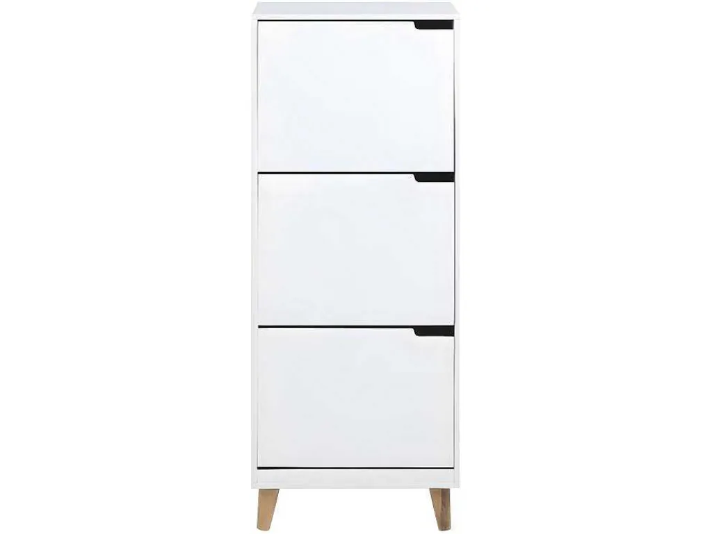 Mena - Schoenenkast - Wit Hout.-Vente-unique New
