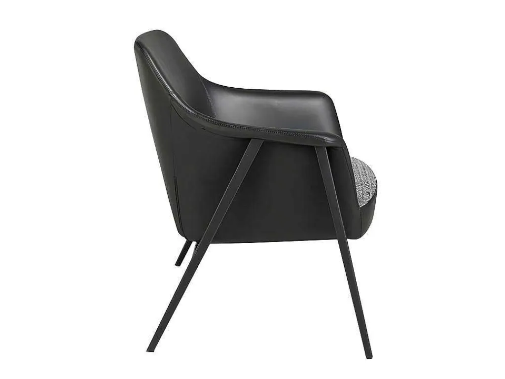 Met Stof En Ecoleder Beklede Fauteuil 5080-Angel Cerda Clearance