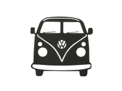 Metalen Decoratie Minivan, Zwart, 32X1,5X36 Cm,-EPIKASA Discount