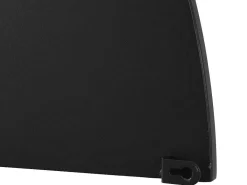 Metalen Spiegel Met Halve Cirkel Design - B.50 X H.100 Cm - Zwart - Gavra-OZAIA Best