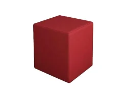 Milena Pouf, Rood, 34X34X37 Cm,-EPIKASA Hot