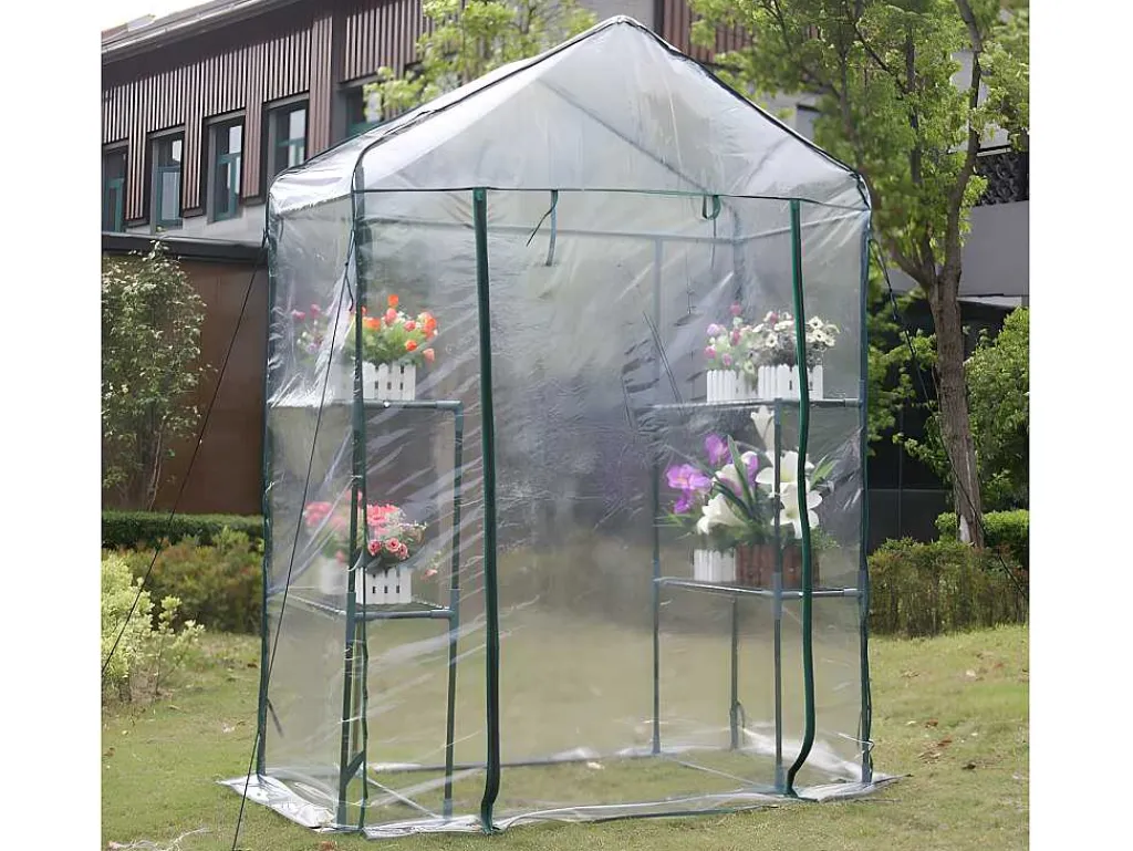 Mini Tuinserre Wilsonea - Soepel Materiaal - 1M - L143 X L73 X H195 Cm-EXPERTLAND Sale