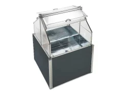 Mini-Tuinkas Van Polycarbonaat En Structuur Van Aluminium - L120 X B120 X H169 Cm - Antraciet - Genista-EXPERTLAND Hot