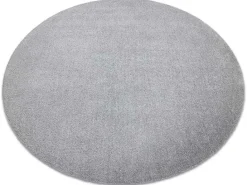 Modern Tapijt Wasbaar Latio 71351060 Rond Zilverkleuring Cercle 120 Cm-RugsX Sale