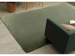Modern Wastapijt Posh Shaggy, Pluche, Dik Anti-Slip Groen 160X220 Cm-RugsX Best