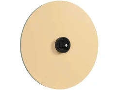 Moderne Wandklok - D. 50 Cm - Groen En Zilverkleurig - Herti-OZAIA New