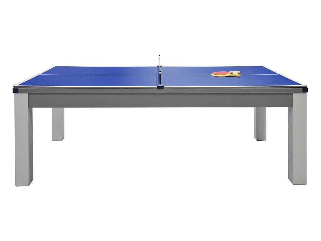 Modulaire Tafel - Biljart En Pingpong Balthazar - 213 X 112 X 81,5 Cm - Grijs-Vente-unique Hot