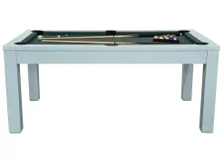 Moduleerbare Tafel - Wit - Biljart En Tafeltennis - L182 X B102 X H80 Cm - Henk-Vente-unique Outlet