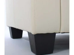 Moncalieri Bankstel (Set Van 2), Creme-Vente-unique